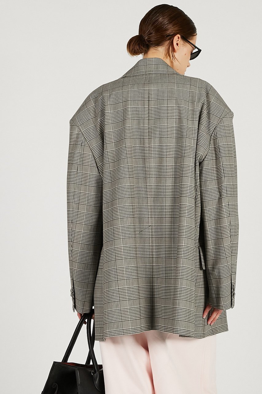 【プランク プロジェクト/PRANK PROJECT】のオーバーフォルムジャケット 人気、トレンドファッション・服の通販 founy(ファニー) 　ファッション　Fashion　レディースファッション　Fashion for Women　アウター　Coat / Outerwear Collection　レディースジャケット・軽アウター　Jackets　2026年　2026　クラシカル　Classical, Vintage-Inspired　グレンチェック　Glen Check, Glen Plaid　ジャケット　Jacket, Outerwear　夏　Summer　春　Spring　S/S・春夏　SS, Spring/Summer, Warm Season　other-4|ID: prp329100004800118 ipo3291000000034826172