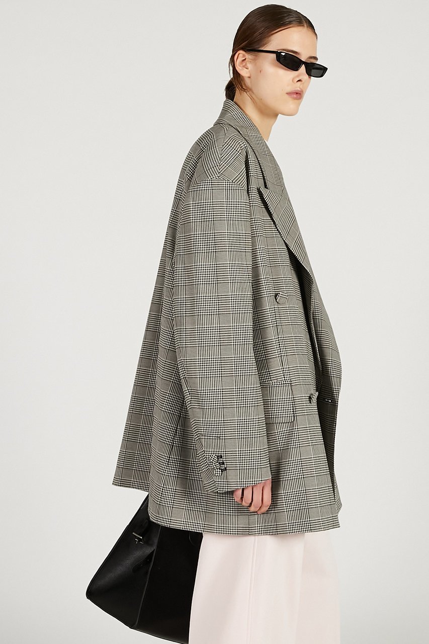 【プランク プロジェクト/PRANK PROJECT】のオーバーフォルムジャケット 人気、トレンドファッション・服の通販 founy(ファニー) 　ファッション　Fashion　レディースファッション　Fashion for Women　アウター　Coat / Outerwear Collection　レディースジャケット・軽アウター　Jackets　2026年　2026　クラシカル　Classical, Vintage-Inspired　グレンチェック　Glen Check, Glen Plaid　ジャケット　Jacket, Outerwear　夏　Summer　春　Spring　S/S・春夏　SS, Spring/Summer, Warm Season　other-5|ID: prp329100004800118 ipo3291000000034826173
