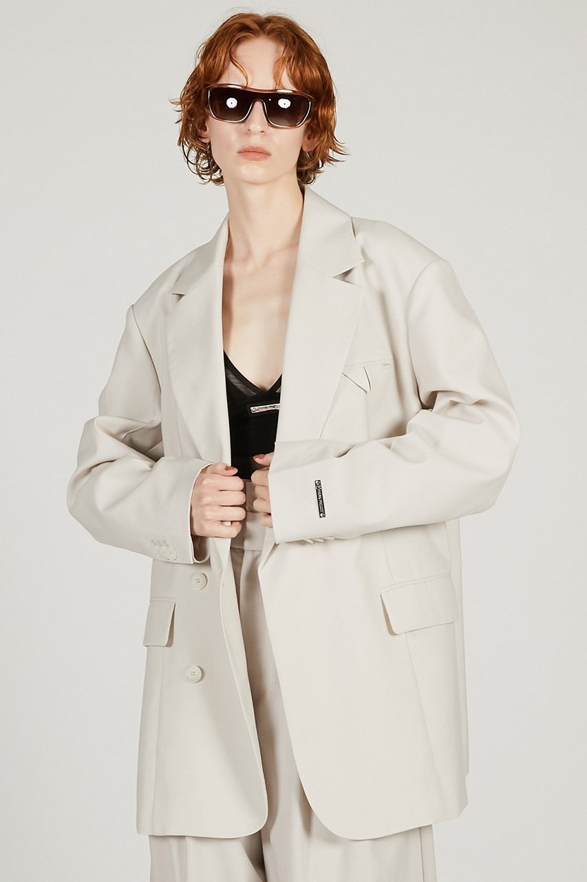 【プランク プロジェクト/PRANK PROJECT】のハイツイストウールジャケット 人気、トレンドファッション・服の通販 founy(ファニー) 　ファッション　Fashion　レディースファッション　Fashion for Women　アウター　Coat / Outerwear Collection　レディースジャケット・軽アウター　Jackets　2026年　2026　シンプル　Simple, Minimal　ジャケット　Jacket, Outerwear　セットアップ　Set-Up, Coordinated Outfit　デニム　Denim, Jeans Material　エレガント 上品　Elegant　夏　Summer　春　Spring　S/S・春夏　SS, Spring/Summer, Warm Season　other-4|ID: prp329100004800119 ipo3291000000034826183