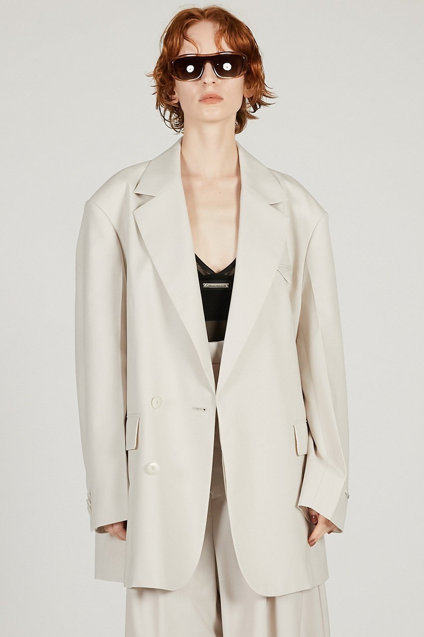 【プランク プロジェクト/PRANK PROJECT】のハイツイストウールジャケット 人気、トレンドファッション・服の通販 founy(ファニー) 　ファッション　Fashion　レディースファッション　Fashion for Women　アウター　Coat / Outerwear Collection　レディースジャケット・軽アウター　Jackets　2026年　2026　シンプル　Simple, Minimal　ジャケット　Jacket, Outerwear　セットアップ　Set-Up, Coordinated Outfit　デニム　Denim, Jeans Material　エレガント 上品　Elegant　夏　Summer　春　Spring　S/S・春夏　SS, Spring/Summer, Warm Season　other-8|ID: prp329100004800119 ipo3291000000034826187