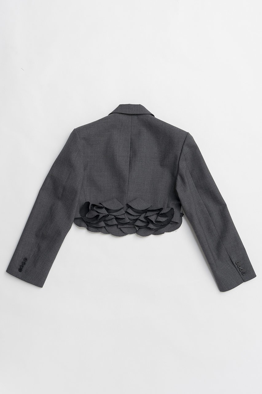 【プランク プロジェクト/PRANK PROJECT】のモチーフヘムジャケット 人気、トレンドファッション・服の通販 founy(ファニー) ファッション Fashion レディースファッション Fashion for Women アウター Coat / Outerwear Collection レディースジャケット・軽アウター Jackets 春 Spring クロップド Cropped, Short Length シンプル Simple, Minimal ジャケット Jacket, Outerwear バランス Balance, Style Balance フェミニン Feminine, Girly モチーフ Motif, Design Theme S/S・春夏 SS, Spring/Summer, Warm Season 夏 Summer 2026年 2026 other-5|ID: prp329100004800120 ipo3291000000034826194