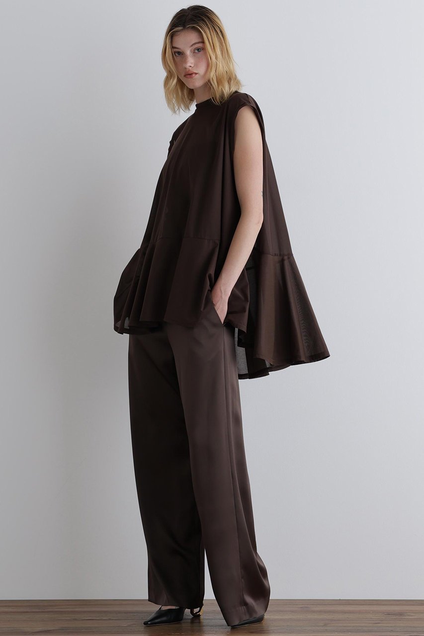 【ル フィル/LE PHIL】のクラシックサテンパンツ 人気、トレンドファッション・服の通販 founy(ファニー) 　ファッション　Fashion　レディースファッション　Fashion for Women　パンツ　Pants & Trousers　サテン　Satin, Glossy Fabric　シンプル　Simple, Minimal　モダン　Modern, Contemporary　リラックス　Relax, Relaxed Fit　エレガント 上品　Elegant　other-3|ID: prp329100004800123 ipo3291000000036042885