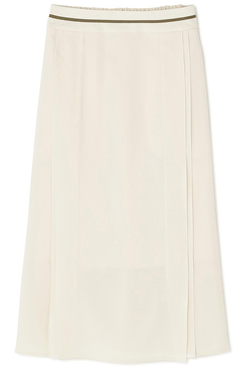 【アドーア/ADORE】のバックサテンジョーゼットスカート インテリア・キッズ・メンズ・レディースファッション・服の通販 founy(ファニー) ファッション Fashion レディースファッション Fashion for Women スカート Skirts ロングスカート Long Skirts / Maxi & Midi Skirts バッグ Bags スタンダード Standard, Basic ロング Long, Long-Length エレガント 上品 Elegant ビジネス 仕事 通勤 Business / Work / Commuting 再入荷 Restock / Back in Stock ホワイト|ID: prp329100004800124 ipo3291000000034826274