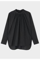 【ル フィル/LE PHIL】のタイプライターバックボタンブラウス ブラック|ID:prp329100004801340