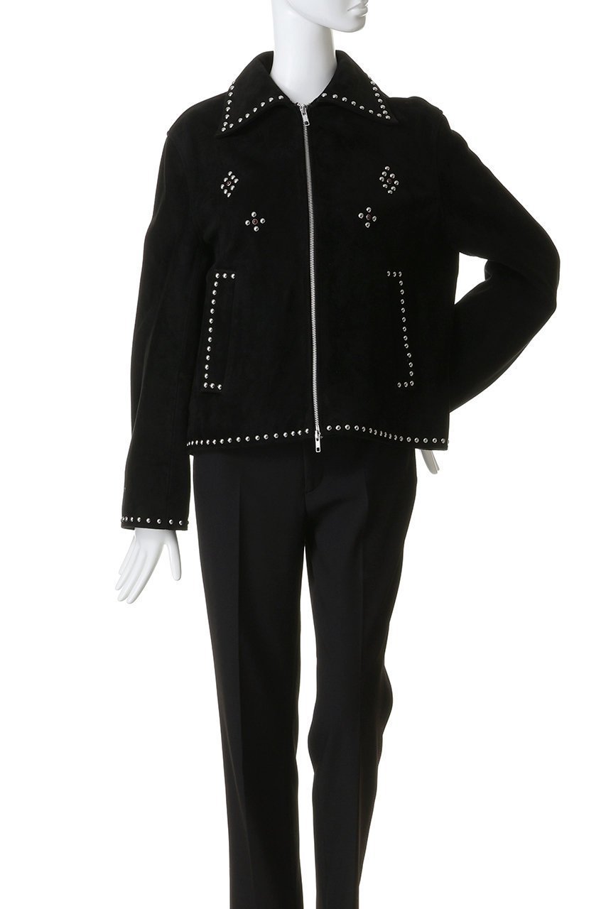 【クラネ/CLANE】のSUEDE STUDS BLOUSON/ジャケット 人気、トレンドファッション・服の通販 founy(ファニー) 　ファッション　Fashion　レディースファッション　Fashion for Women　アウター　Coat / Outerwear Collection　レディースジャケット・軽アウター　Jackets　ブルゾンジャケット・スポーティアウター　Blouson Jackets　ジャケット　Jacket, Outerwear　スタッズ　Studs, Metal Accents　ブルゾン　Blouson, Bomber Jacket　ポケット　Pocket, Pocket Detail　ミックス　Mix, Mixed Style　ワイド　Wide, Wide Fit　新作・新入荷　New Arrivals / New In　other-2|ID: prp329100004801347 ipo3291000000034835625