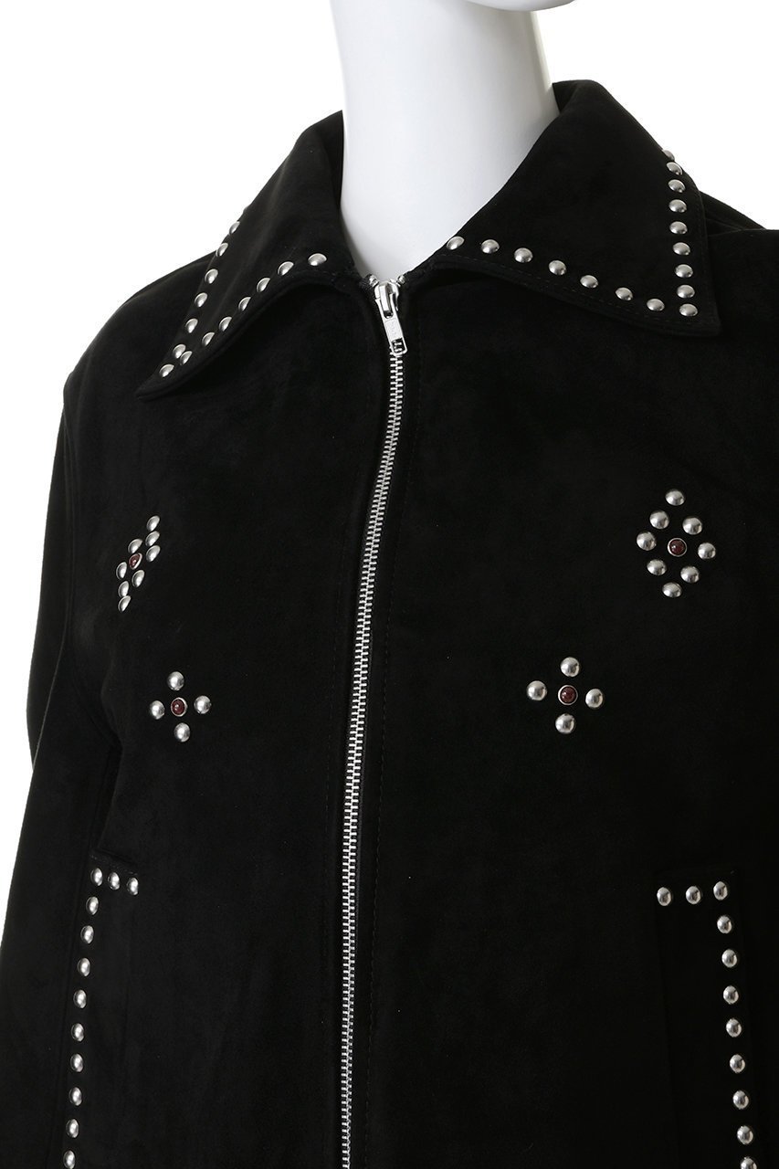 【クラネ/CLANE】のSUEDE STUDS BLOUSON/ジャケット 人気、トレンドファッション・服の通販 founy(ファニー) 　ファッション　Fashion　レディースファッション　Fashion for Women　アウター　Coat / Outerwear Collection　レディースジャケット・軽アウター　Jackets　ブルゾンジャケット・スポーティアウター　Blouson Jackets　ジャケット　Jacket, Outerwear　スタッズ　Studs, Metal Accents　ブルゾン　Blouson, Bomber Jacket　ポケット　Pocket, Pocket Detail　ミックス　Mix, Mixed Style　ワイド　Wide, Wide Fit　新作・新入荷　New Arrivals / New In　other-5|ID: prp329100004801347 ipo3291000000034835628