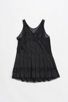 【プランク プロジェクト/PRANK PROJECT】のプリテッドチュニックドレス 人気、トレンドファッション・服の通販 founy(ファニー) ファッション Fashion レディースファッション Fashion for Women ワンピース Dresses フォーマル・パーティードレス・結婚式用ドレス Elegant & Casual Dresses チュニック Tunic Tops & Dresses 2026年 2026 おすすめ Recommended / Our Picks ガーリー Girly, Feminine Style シフォン Chiffon, Lightweight Fabric ジョーゼット Georgette, Semi-Sheer Fabric セットアップ Set-Up, Coordinated Outfit タンク Tank Top, Sleeveless Top チュニック Tunic, Long Top プリーツ Pleats, Pleated レース Lace, Lace Fabric ロング Long, Long-Length 夏 Summer 春 Spring S/S・春夏 SS, Spring/Summer, Warm Season thumbnail BLK(ブラック)|ID: prp329100004801352 ipo3291000000034835684