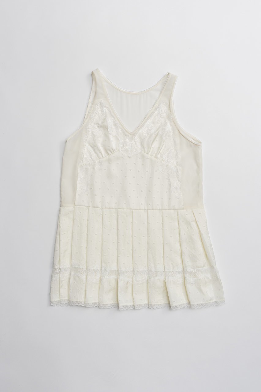 【プランク プロジェクト/PRANK PROJECT】のプリテッドチュニックドレス インテリア・キッズ・メンズ・レディースファッション・服の通販 founy(ファニー) ファッション Fashion レディースファッション Fashion for Women ワンピース Dresses フォーマル・パーティードレス・結婚式用ドレス Elegant & Casual Dresses チュニック Tunic Tops & Dresses 2026年 2026 おすすめ Recommended / Our Picks ガーリー Girly, Feminine Style シフォン Chiffon, Lightweight Fabric ジョーゼット Georgette, Semi-Sheer Fabric セットアップ Set-Up, Coordinated Outfit タンク Tank Top, Sleeveless Top チュニック Tunic, Long Top プリーツ Pleats, Pleated レース Lace, Lace Fabric ロング Long, Long-Length 夏 Summer 春 Spring S/S・春夏 SS, Spring/Summer, Warm Season WHT(ホワイト)|ID: prp329100004801352 ipo3291000000034835685