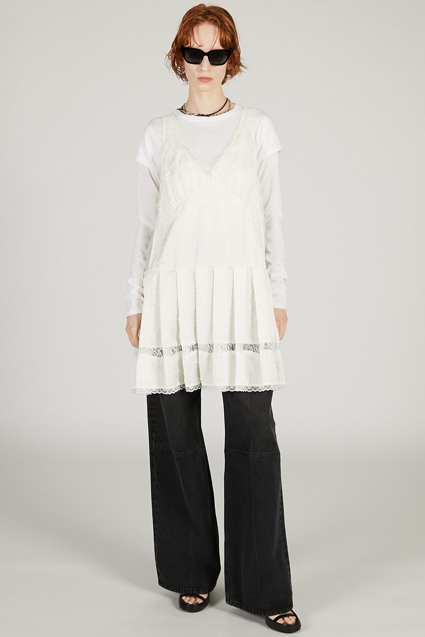 【プランク プロジェクト/PRANK PROJECT】のプリテッドチュニックドレス 人気、トレンドファッション・服の通販 founy(ファニー) ファッション Fashion レディースファッション Fashion for Women ワンピース Dresses フォーマル・パーティードレス・結婚式用ドレス Elegant & Casual Dresses チュニック Tunic Tops & Dresses 2026年 2026 おすすめ Recommended / Our Picks ガーリー Girly, Feminine Style シフォン Chiffon, Lightweight Fabric ジョーゼット Georgette, Semi-Sheer Fabric セットアップ Set-Up, Coordinated Outfit タンク Tank Top, Sleeveless Top チュニック Tunic, Long Top プリーツ Pleats, Pleated レース Lace, Lace Fabric ロング Long, Long-Length 夏 Summer 春 Spring S/S・春夏 SS, Spring/Summer, Warm Season other-6|ID: prp329100004801352 ipo3291000000034835690