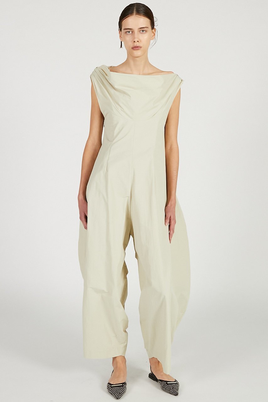 【プランク プロジェクト/PRANK PROJECT】のドレープバルーンジャンプスーツ 人気、トレンドファッション・服の通販 founy(ファニー) 　ファッション　Fashion　レディースファッション　Fashion for Women　パンツ　Pants & Trousers　2026年　2026　シェイプ　Shape, Slim Fit　スーツ　Suit, Formalwear　タフタ　Taffeta, Structured Fabric　バルーン　Balloon, Balloon Silhouette　フォルム　Silhouette, Form　夏　Summer　春　Spring　S/S・春夏　SS, Spring/Summer, Warm Season　軽量　Lightweight, Ultra Light　other-2|ID: prp329100004801353 ipo3291000000035716283