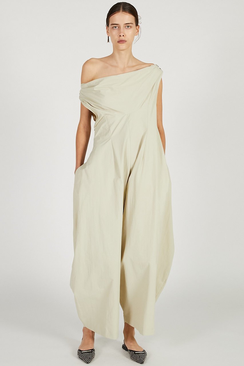 【プランク プロジェクト/PRANK PROJECT】のドレープバルーンジャンプスーツ 人気、トレンドファッション・服の通販 founy(ファニー) 　ファッション　Fashion　レディースファッション　Fashion for Women　パンツ　Pants & Trousers　2026年　2026　シェイプ　Shape, Slim Fit　スーツ　Suit, Formalwear　タフタ　Taffeta, Structured Fabric　バルーン　Balloon, Balloon Silhouette　フォルム　Silhouette, Form　夏　Summer　春　Spring　S/S・春夏　SS, Spring/Summer, Warm Season　軽量　Lightweight, Ultra Light　other-3|ID: prp329100004801353 ipo3291000000035716286