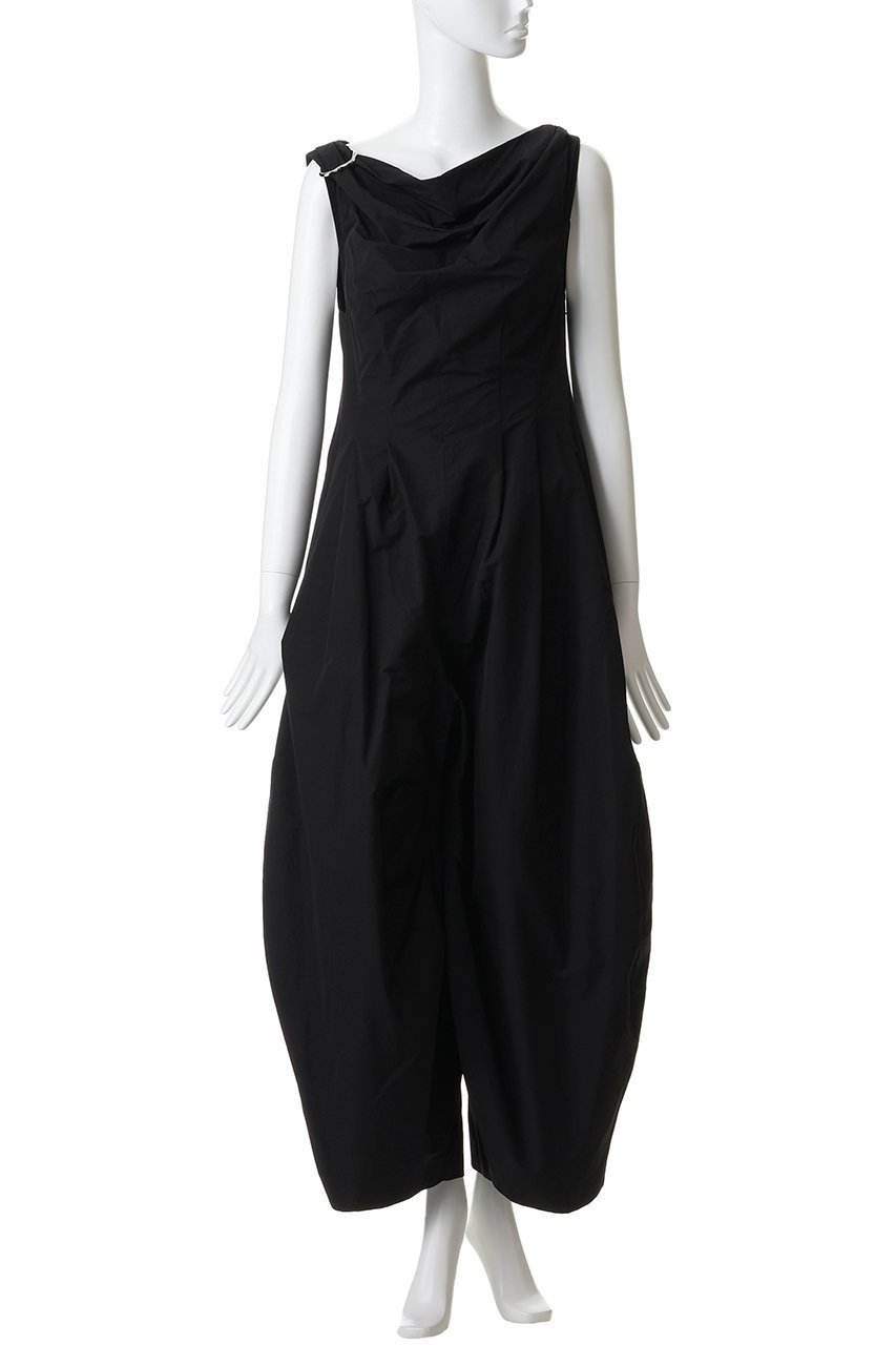 【プランク プロジェクト/PRANK PROJECT】のドレープバルーンジャンプスーツ 人気、トレンドファッション・服の通販 founy(ファニー) 　ファッション　Fashion　レディースファッション　Fashion for Women　パンツ　Pants & Trousers　シェイプ　Shape, Slim Fit　スーツ　Suit, Formalwear　タフタ　Taffeta, Structured Fabric　バルーン　Balloon, Balloon Silhouette　フォルム　Silhouette, Form　夏　Summer　春　Spring　S/S・春夏　SS, Spring/Summer, Warm Season　軽量　Lightweight, Ultra Light　other-2|ID: prp329100004801353 ipo3291000000036550429