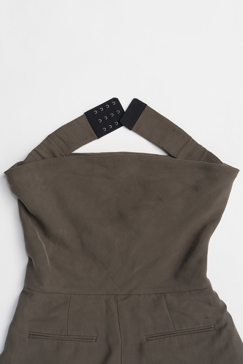 【プランク プロジェクト/PRANK PROJECT】のバックドレープ2WAYオールインワン 人気、トレンドファッション・服の通販 founy(ファニー) ファッション Fashion レディースファッション Fashion for Women パンツ Pants & Trousers バッグ Bags 2026年 2026 おすすめ Recommended / Our Picks スリット Slit, Slit Detail ドレープ Drape, Draping Fabric フラット Flat, Flat Shoes ラップ Wrap, Wrap Design 夏 Summer 春 Spring S/S・春夏 SS, Spring/Summer, Warm Season other-7|ID: prp329100004801354 ipo3291000000034835715