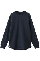 【ベアフット ドリームズ/BAREFOOT DREAMS / MEN】の【MEN】ワッフル サーマル ヘンリー プルオーバー インディゴ|ID:prp329100004801358