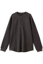 【ベアフット ドリームズ/BAREFOOT DREAMS / MEN】の【MEN】ワッフル サーマル ヘンリー プルオーバー チャコールグレー|ID:prp329100004801358