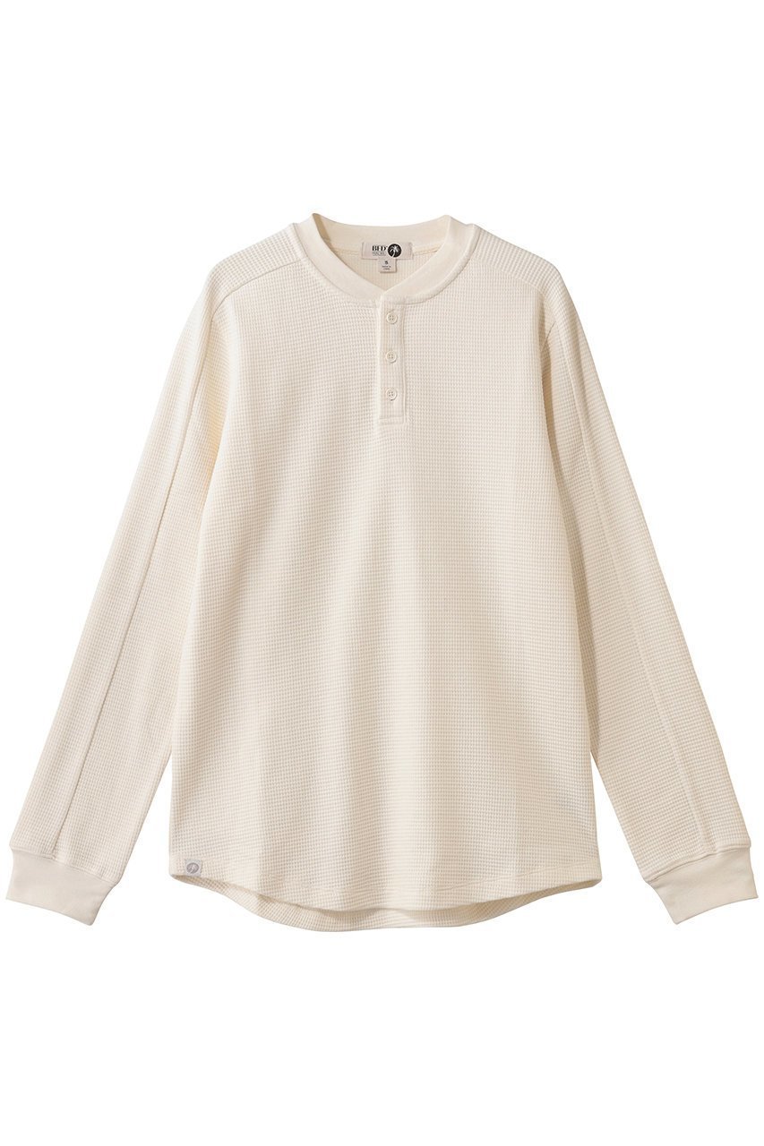 【ベアフット ドリームズ/BAREFOOT DREAMS / MEN】の【MEN】ワッフル サーマル ヘンリー プルオーバー インテリア・キッズ・メンズ・レディースファッション・服の通販 founy(ファニー) 　ファッション　Fashion　メンズファッション　Fashion for Men　トップス・カットソー　Cut & Sew Tops　ニット・セーター / 定番トップス　Knit Tops & Sweaters　サーマル　Thermal, Waffle Knit　フィット　Fit, Slim Fit　リラックス　Relax, Relaxed Fit　レギュラー　Regular, Standard Fit　ワッフル　Waffle, Waffle Knit　定番　Standard, Basic Item　クリーム|ID: prp329100004801358 ipo3291000000035716296