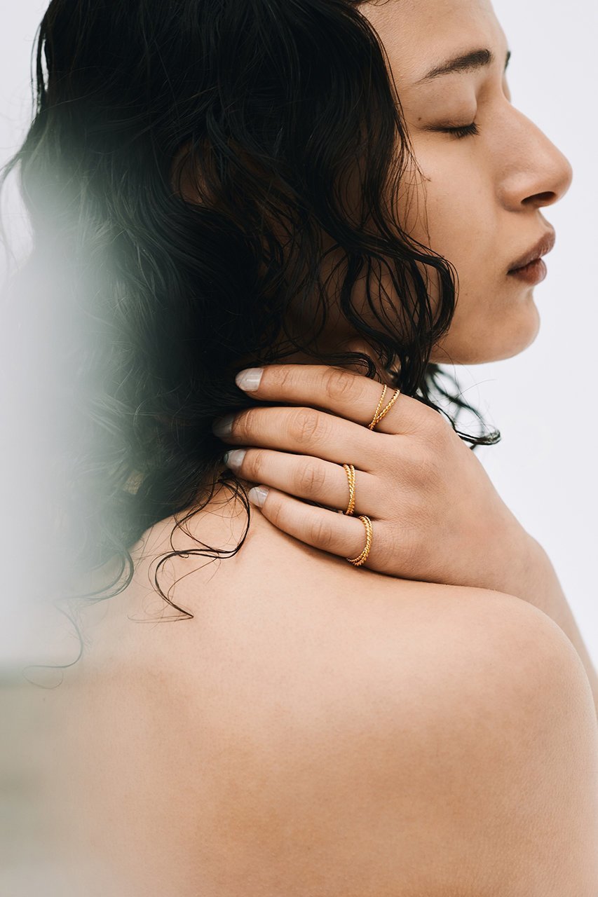 【バージュエリー/BAR Jewellery】のTWISTED DOUBLE リング 人気、トレンドファッション・服の通販 founy(ファニー) 　ファッション　Fashion　レディースファッション　Fashion for Women　ジュエリー　Jewelry　2026年　2026　クラシック　Classic, Timeless Style　ツイスト　Tweed, Tweed Fabric　モダン　Modern, Contemporary　夏　Summer　春　Spring　S/S・春夏　SS, Spring/Summer, Warm Season　other-5|ID: prp329100004802723 ipo3291000000035862020