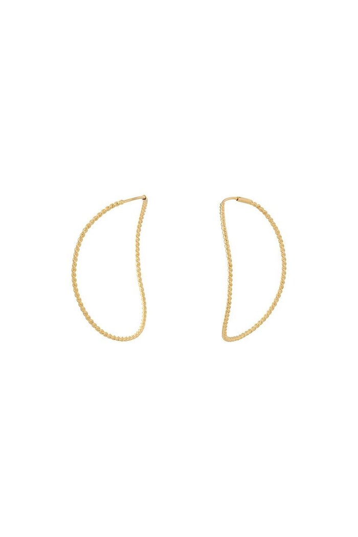 【バージュエリー/BAR Jewellery】のTWISTED CONTOUR ピアス インテリア・キッズ・メンズ・レディースファッション・服の通販 founy(ファニー) https://founy.com/ ファッション Fashion レディースファッション Fashion for Women ジュエリー Jewelry ファッションリング Fashion Rings イヤリング・フープ・ドロップタイプ Hoop, Drop & Clip Earrings 2026年 2026 イヤリング Earrings クラシック Classic, Timeless Style シンプル Simple, Minimal バランス Balance, Style Balance モダン Modern, Contemporary 夏 Summer 春 Spring S/S・春夏 SS, Spring/Summer, Warm Season |ID: prp329100004802725 ipo3291000000036022676