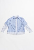 【プランク プロジェクト/PRANK PROJECT】のダブルレイヤーシャツ BLU(ブルー)|ID: prp329100004802763 ipo3291000000034845439