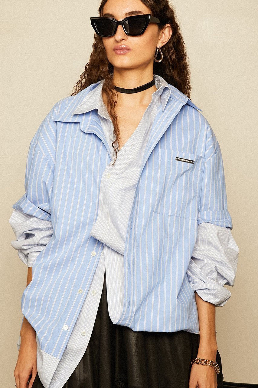 【プランク プロジェクト/PRANK PROJECT】のダブルレイヤーシャツ 人気、トレンドファッション・服の通販 founy(ファニー) ファッション Fashion レディースファッション Fashion for Women トップス・カットソー Cut & Sew Tops シャツ・ブラウス・オフィスカジュアル Elegant Blouses & Button-Ups 2026年 2026 おすすめ Recommended / Our Picks ストライプ Stripe, Striped Pattern スリーブ Sleeve, Long Sleeve / Short Sleeve チェック Check, Plaid, Tartan ドッキング Docking, Mixed Material ベーシック Basic, Essential ボトム Bottoms, Lower Wear ロング Long, Long-Length 半袖 Short Sleeve, Half Sleeve 夏 Summer 春 Spring S/S・春夏 SS, Spring/Summer, Warm Season 無地 Plain, Solid Color 長袖 Long Sleeve, Full Sleeve other-8|ID: prp329100004802763 ipo3291000000034845448