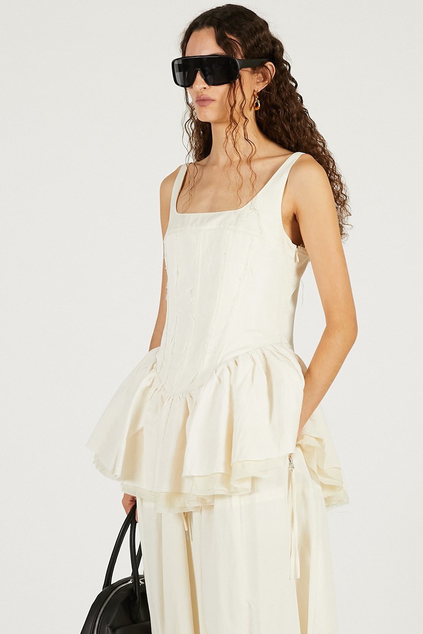 【プランク プロジェクト/PRANK PROJECT】のラスティックペプラムトップ 人気、トレンドファッション・服の通販 founy(ファニー) ファッション Fashion レディースファッション Fashion for Women トップス・カットソー Cut & Sew Tops シャツ・ブラウス・オフィスカジュアル Elegant Blouses & Button-Ups 2026年 2026 シアー Sheer, See-Through スリーブ Sleeve, Long Sleeve / Short Sleeve ペプラム Peplum, Flared Hem ロング Long, Long-Length 夏 Summer 春 Spring S/S・春夏 SS, Spring/Summer, Warm Season other-5|ID: prp329100004802765 ipo3291000000034845460