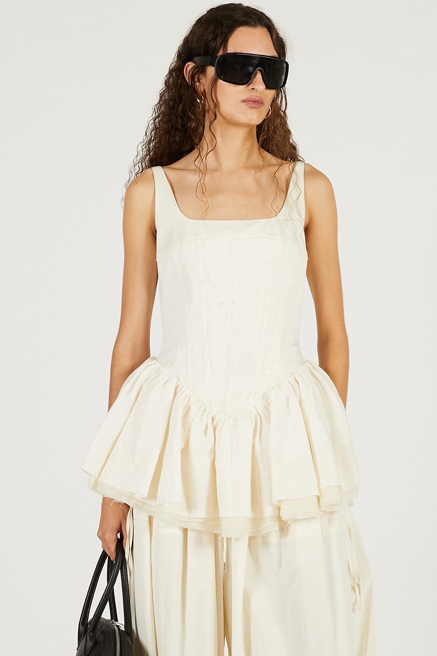 【プランク プロジェクト/PRANK PROJECT】のラスティックペプラムトップ 人気、トレンドファッション・服の通販 founy(ファニー) ファッション Fashion レディースファッション Fashion for Women トップス・カットソー Cut & Sew Tops シャツ・ブラウス・オフィスカジュアル Elegant Blouses & Button-Ups 2026年 2026 シアー Sheer, See-Through スリーブ Sleeve, Long Sleeve / Short Sleeve ペプラム Peplum, Flared Hem ロング Long, Long-Length 夏 Summer 春 Spring S/S・春夏 SS, Spring/Summer, Warm Season other-8|ID: prp329100004802765 ipo3291000000034845463