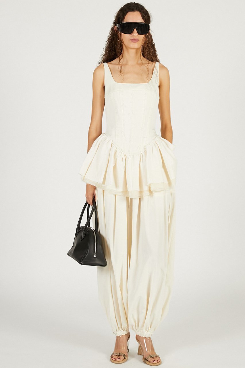 【プランク プロジェクト/PRANK PROJECT】のラスティックペプラムトップ 人気、トレンドファッション・服の通販 founy(ファニー) 　ファッション　Fashion　レディースファッション　Fashion for Women　トップス・カットソー　Cut & Sew Tops　シャツ・ブラウス・オフィスカジュアル　Elegant Blouses & Button-Ups　2026年　2026　シアー　Sheer, See-Through　スリーブ　Sleeve, Long Sleeve / Short Sleeve　ペプラム　Peplum, Flared Hem　ロング　Long, Long-Length　夏　Summer　春　Spring　S/S・春夏　SS, Spring/Summer, Warm Season　other-2|ID: prp329100004802765 ipo3291000000035704579