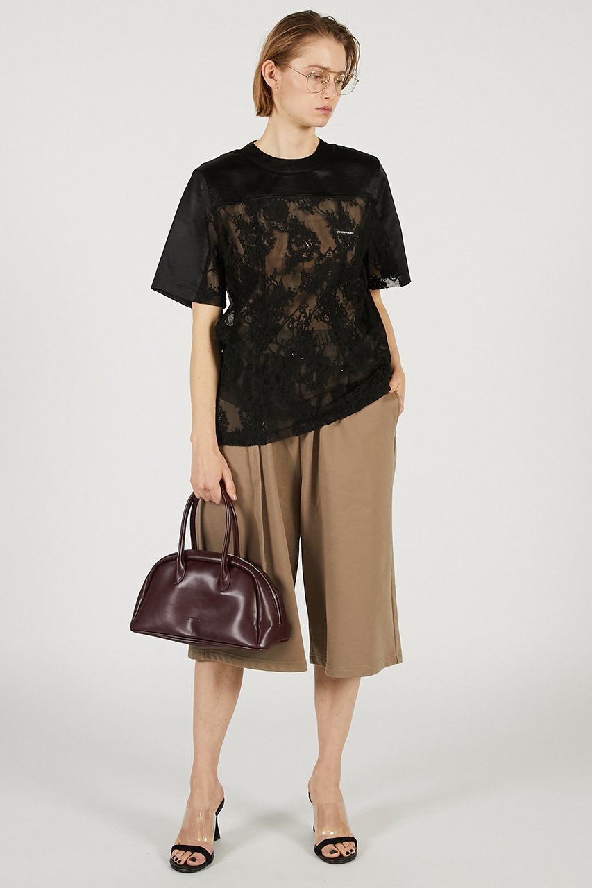 【プランク プロジェクト/PRANK PROJECT】のオーバーレースTEE 人気、トレンドファッション・服の通販 founy(ファニー) ファッション Fashion レディースファッション Fashion for Women トップス・カットソー Cut & Sew Tops シャツ・ブラウス・オフィスカジュアル Elegant Blouses & Button-Ups 2026年 2026 インナー Innerwear サテン Satin, Glossy Fabric スリーブ Sleeve, Long Sleeve / Short Sleeve チュール Tulip, Tulip Motif メッシュ Mesh, Net Fabric レース Lace, Lace Fabric ロング Long, Long-Length エレガント 上品 Elegant 夏 Summer 春 Spring S/S・春夏 SS, Spring/Summer, Warm Season other-4|ID: prp329100004802766 ipo3291000000034845473