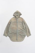 【プランク プロジェクト/PRANK PROJECT】のデニムフーディシャツ BGE(ベージュ)|ID: prp329100004802771 ipo3291000000034845512