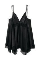 【プランク プロジェクト/PRANK PROJECT】のレースヘムボリュームチュニック BLK(ブラック)|ID: prp329100004802773 ipo3291000000036138302