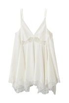 【プランク プロジェクト/PRANK PROJECT】のレースヘムボリュームチュニック WHT(ホワイト)|ID: prp329100004802773 ipo3291000000036138303