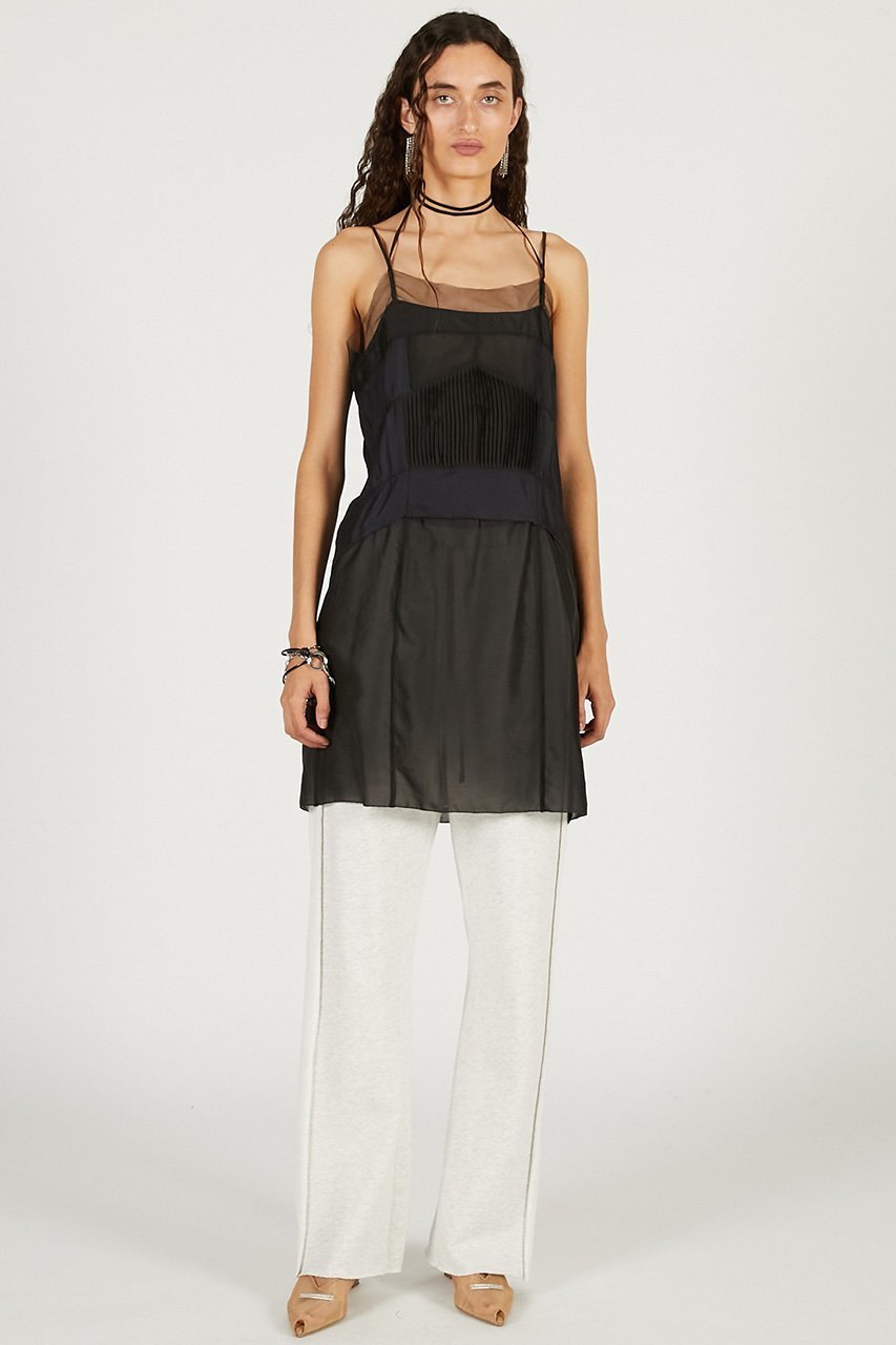 【プランク プロジェクト/PRANK PROJECT】のピンタックスリップミニドレス 人気、トレンドファッション・服の通販 founy(ファニー) 　ファッション　Fashion　レディースファッション　Fashion for Women　ワンピース　Dresses　フォーマル・パーティードレス・結婚式用ドレス　Elegant & Casual Dresses　チュニック　Tunic Tops & Dresses　2026年　2026　オーガンジー　Organza Fabric　ジャケット　Jacket, Outerwear　タンク　Tank Top, Sleeveless Top　チュニック　Tunic, Long Top　ドレス　Dress, One-Piece　ラップ　Wrap, Wrap Design　エレガント 上品　Elegant　切替　Switching, Contrast Panel　夏　Summer　春　Spring　S/S・春夏　SS, Spring/Summer, Warm Season　other-3|ID: prp329100004802776 ipo3291000000035777386