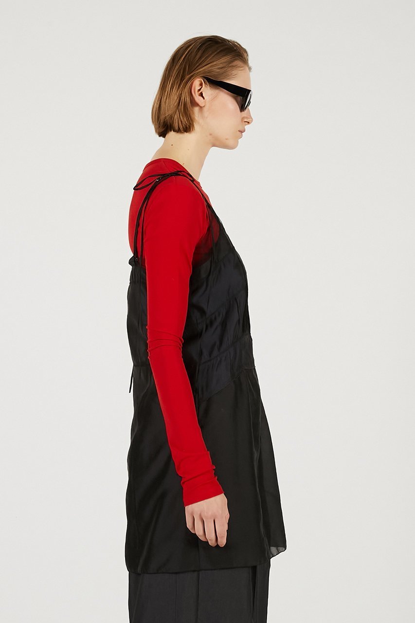 【プランク プロジェクト/PRANK PROJECT】のピンタックスリップミニドレス 人気、トレンドファッション・服の通販 founy(ファニー) 　ファッション　Fashion　レディースファッション　Fashion for Women　ワンピース　Dresses　フォーマル・パーティードレス・結婚式用ドレス　Elegant & Casual Dresses　チュニック　Tunic Tops & Dresses　2026年　2026　オーガンジー　Organza Fabric　ジャケット　Jacket, Outerwear　タンク　Tank Top, Sleeveless Top　チュニック　Tunic, Long Top　ドレス　Dress, One-Piece　ラップ　Wrap, Wrap Design　エレガント 上品　Elegant　切替　Switching, Contrast Panel　夏　Summer　春　Spring　S/S・春夏　SS, Spring/Summer, Warm Season　other-7|ID: prp329100004802776 ipo3291000000035777390