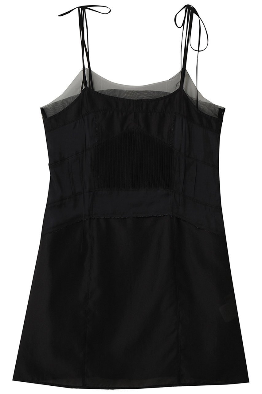 【プランク プロジェクト/PRANK PROJECT】のピンタックスリップミニドレス インテリア・キッズ・メンズ・レディースファッション・服の通販 founy(ファニー) ファッション Fashion レディースファッション Fashion for Women ワンピース Dresses フォーマル・パーティードレス・結婚式用ドレス Elegant & Casual Dresses チュニック Tunic Tops & Dresses オーガンジー Organza Fabric ジャケット Jacket, Outerwear タンク Tank Top, Sleeveless Top チュニック Tunic, Long Top ドレス Dress, One-Piece ラップ Wrap, Wrap Design エレガント 上品 Elegant 再入荷 Restock / Back in Stock 切替 Switching, Contrast Panel BLK(ブラック)|ID: prp329100004802776 ipo3291000000036679481