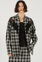 【プランク プロジェクト/PRANK PROJECT】のレースコンビシャツ 人気、トレンドファッション・服の通販 founy(ファニー) ファッション Fashion レディースファッション Fashion for Women トップス・カットソー Cut & Sew Tops シャツ・ブラウス・オフィスカジュアル Elegant Blouses & Button-Ups 2026年 2026 エレガント 上品 Elegant シルク Silk, 100% Silk シンプル Simple, Minimal スリーブ Sleeve, Long Sleeve / Short Sleeve セットアップ Set-Up, Coordinated Outfit チェック Check, Plaid, Tartan デニム Denim, Jeans Material レース Lace, Lace Fabric ロング Long, Long-Length 夏 Summer 春 Spring S/S・春夏 SS, Spring/Summer, Warm Season 無地 Plain, Solid Color thumbnail MLT(マルチカラー)|ID: prp329100004802777 ipo3291000000034845602