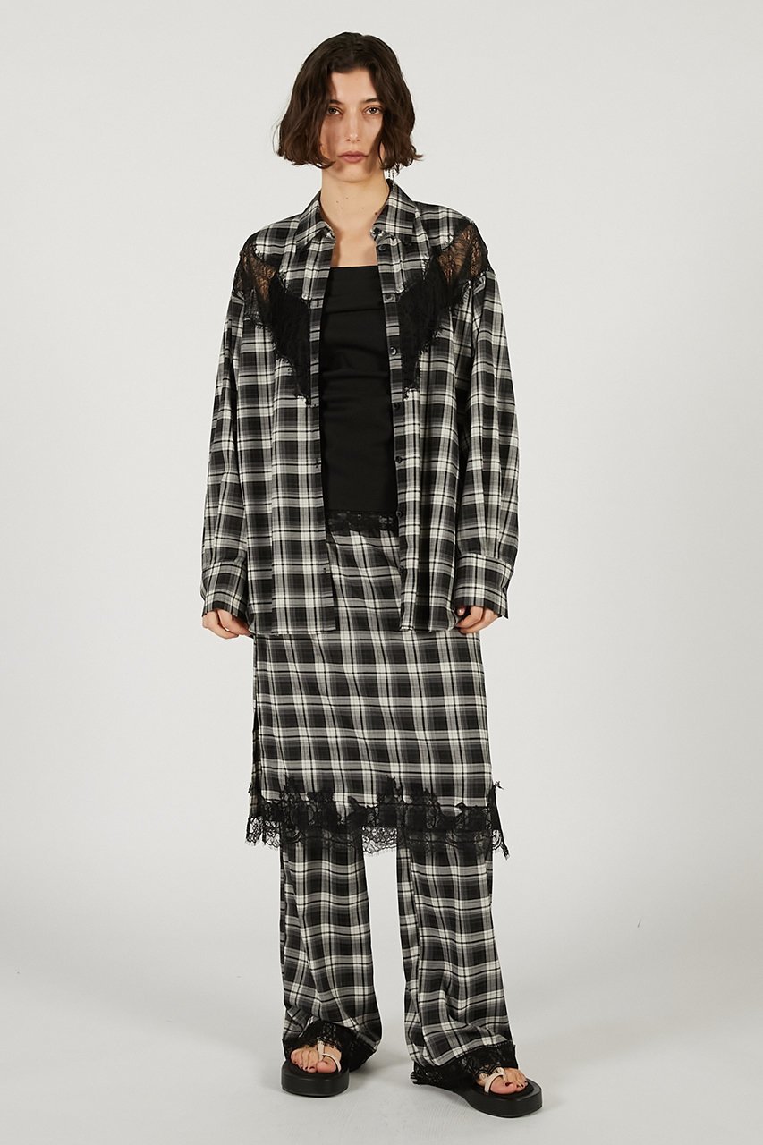 【プランク プロジェクト/PRANK PROJECT】のレースコンビシャツ 人気、トレンドファッション・服の通販 founy(ファニー) ファッション Fashion レディースファッション Fashion for Women トップス・カットソー Cut & Sew Tops シャツ・ブラウス・オフィスカジュアル Elegant Blouses & Button-Ups 2026年 2026 エレガント 上品 Elegant シルク Silk, 100% Silk シンプル Simple, Minimal スリーブ Sleeve, Long Sleeve / Short Sleeve セットアップ Set-Up, Coordinated Outfit チェック Check, Plaid, Tartan デニム Denim, Jeans Material レース Lace, Lace Fabric ロング Long, Long-Length 夏 Summer 春 Spring S/S・春夏 SS, Spring/Summer, Warm Season 無地 Plain, Solid Color other-3|ID: prp329100004802777 ipo3291000000034845606