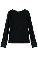 【サードマガジン/THIRD MAGAZINE】のカフス付ロングスリーブ 人気、トレンドファッション・服の通販 founy(ファニー) ファッション Fashion レディースファッション Fashion for Women トップス・カットソー Cut & Sew Tops シャツ・ブラウス・オフィスカジュアル Elegant Blouses & Button-Ups ロングTシャツ・Tシャツ Longline T-Shirts & Tees カットソー・ベーシックTシャツ Cut-and-Sewn Tops / Stretch Tees & Basics 2026年 2026 カフス Cuff Design シンプル Simple, Minimal スリーブ Sleeve, Long Sleeve / Short Sleeve ロング Long, Long-Length 夏 Summer 春 Spring S/S・春夏 SS, Spring/Summer, Warm Season |ID:prp329100004802778