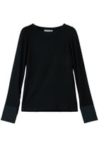 【サードマガジン/THIRD MAGAZINE】のカフス付ロングスリーブ 人気、トレンドファッション・服の通販 founy(ファニー) ファッション Fashion レディースファッション Fashion for Women トップス・カットソー Cut & Sew Tops シャツ・ブラウス・オフィスカジュアル Elegant Blouses & Button-Ups ロングTシャツ・Tシャツ Longline T-Shirts & Tees カットソー・ベーシックTシャツ Cut-and-Sewn Tops / Stretch Tees & Basics 2026年 2026 カフス Cuff Design シンプル Simple, Minimal スリーブ Sleeve, Long Sleeve / Short Sleeve ロング Long, Long-Length 夏 Summer 春 Spring S/S・春夏 SS, Spring/Summer, Warm Season thumbnail ネイビー|ID: prp329100004802778 ipo3291000000035495046