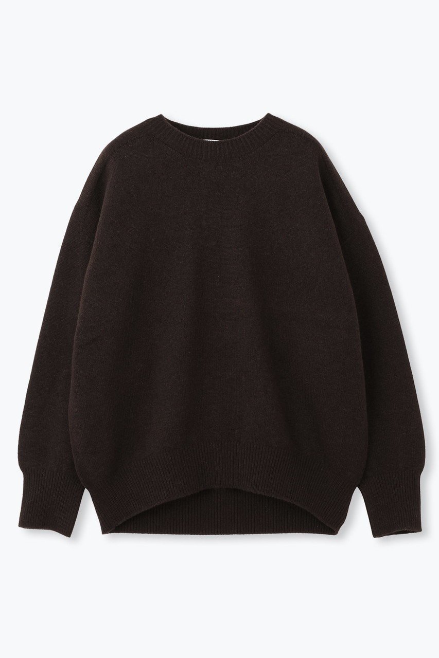 【レリル/lelill】のホールガーメント ラムプルオーバー / ニットセーター インテリア・キッズ・メンズ・レディースファッション・服の通販 founy(ファニー) ファッション Fashion レディースファッション Fashion for Women トップス・カットソー Cut & Sew Tops ニット Knit Tops & Sweaters カジュアルプルオーバー・ニットトップス Pullovers & Knit Tops / Casual Pullovers セーター Sweater, Knitwear トレンド Trend, Trending Now ホールガーメント WholeGarment, Seamless Knit 新作・新入荷 New Arrivals / New In 畦 Ribbed Knit ダークブラウン|ID: prp329100004802782 ipo3291000000034845668