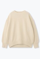 【レリル/lelill】のホールガーメント ラムプルオーバー / ニットセーター オフホワイト|ID:prp329100004802782