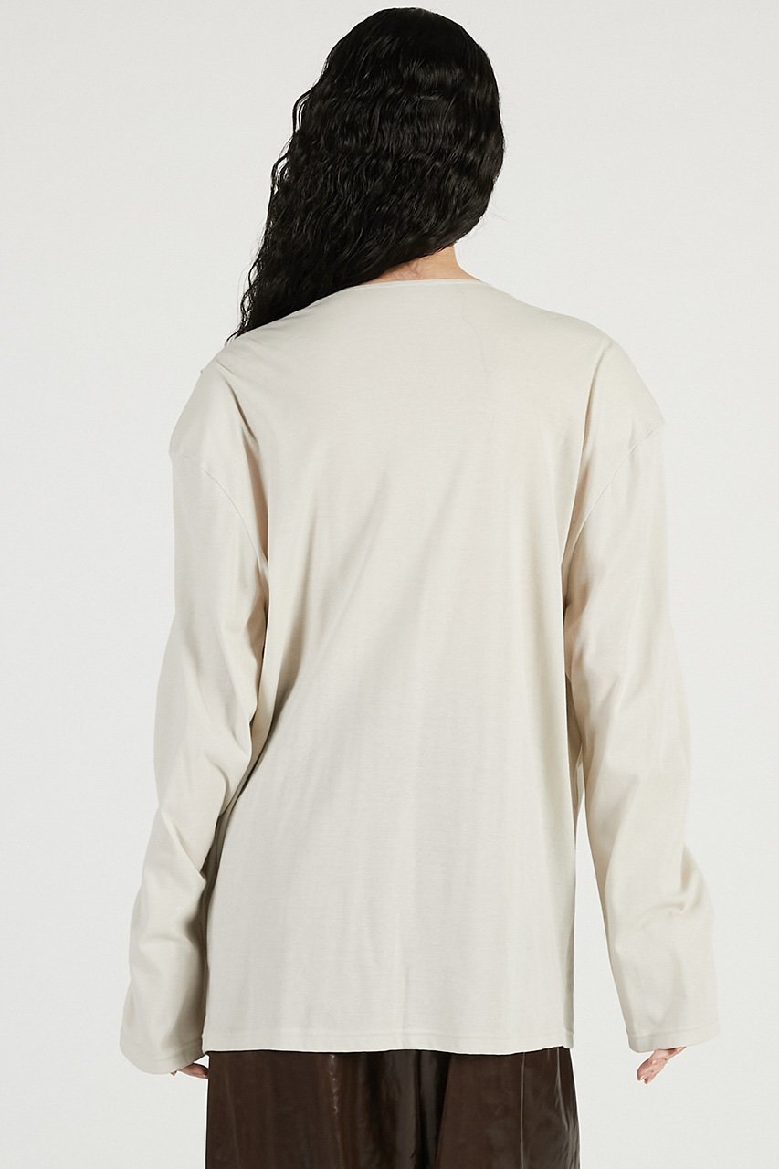 【プランク プロジェクト/PRANK PROJECT】のドレープオーバートップ 人気、トレンドファッション・服の通販 founy(ファニー) ファッション Fashion レディースファッション Fashion for Women トップス・カットソー Cut & Sew Tops シャツ・ブラウス・オフィスカジュアル Elegant Blouses & Button-Ups ロングTシャツ・Tシャツ Longline T-Shirts & Tees カットソー・ベーシックTシャツ Cut-and-Sewn Tops / Stretch Tees & Basics 2026年 2026 カッティング Cutting Detail シアー Sheer, See-Through ショルダー Shoulder, Shoulder Strap スラックス Slacks, Dress Pants スリーブ Sleeve, Long Sleeve / Short Sleeve デニム Denim, Jeans Material ドレープ Drape, Draping Fabric ボトム Bottoms, Lower Wear ロング Long, Long-Length 夏 Summer 春 Spring S/S・春夏 SS, Spring/Summer, Warm Season other-5|ID: prp329100004802786 ipo3291000000034845713