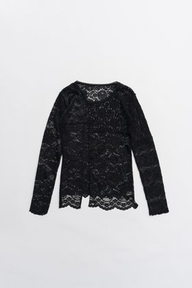 【プランク プロジェクト/PRANK PROJECT】 コラージュレーストップ人気、トレンドファッション・服の通販 founy(ファニー) ファッション Fashion レディースファッション Fashion for Women トップス・カットソー Cut & Sew Tops シャツ・ブラウス・オフィスカジュアル Elegant Blouses & Button-Ups ロングTシャツ・Tシャツ Longline T-Shirts & Tees カットソー・ベーシックTシャツ Cut-and-Sewn Tops / Stretch Tees & Basics 2026年 2026 アシンメトリー Asymmetrical Style インナー Innerwear スカラップ Scallop, Scalloped Edge ストレッチ Stretch, Stretchy Fabric スリーブ Sleeve, Long Sleeve / Short Sleeve ミックス Mix, Mixed Style レース Lace, Lace Fabric ロング Long, Long-Length 夏 Summer 春 Spring S/S・春夏 SS, Spring/Summer, Warm Season |ID:prp329100004802788