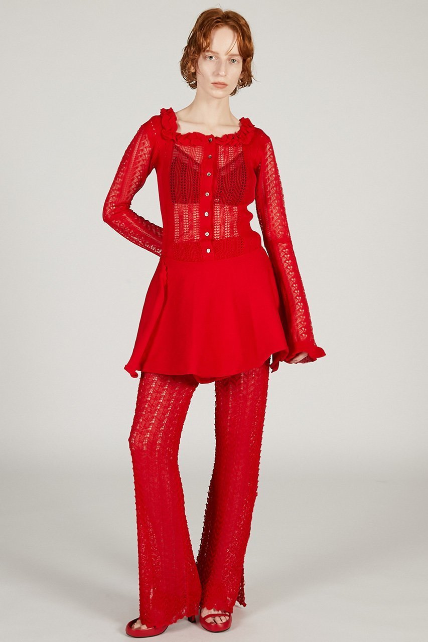 【プランク プロジェクト/PRANK PROJECT】のクロシェライク2WAYカーディガン 人気、トレンドファッション・服の通販 founy(ファニー) ファッション Fashion レディースファッション Fashion for Women トップス・カットソー Cut & Sew Tops ニット Knit Tops & Sweaters カーディガン・羽織り Layered Style Cardigans 2026年 2026 カーディガン Cardigan, Knitwear デコルテ Décolleté, Neckline フリル Frill, Ruffle 夏 Summer 春 Spring S/S・春夏 SS, Spring/Summer, Warm Season other-7|ID: prp329100004802790 ipo3291000000034845756