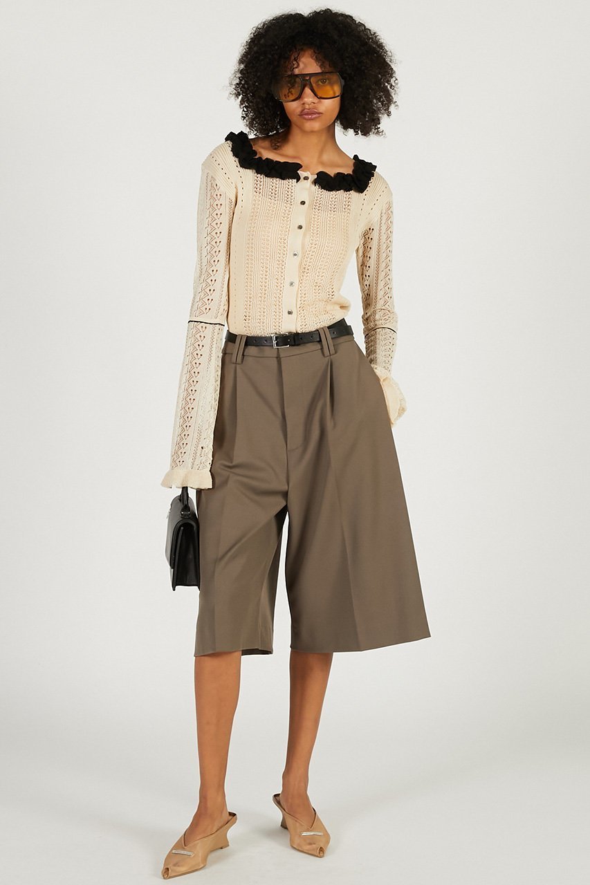 【プランク プロジェクト/PRANK PROJECT】のクロシェライク2WAYカーディガン 人気、トレンドファッション・服の通販 founy(ファニー) 　ファッション　Fashion　レディースファッション　Fashion for Women　トップス・カットソー　Cut & Sew Tops　ニット　Knit Tops & Sweaters　カーディガン・羽織り　Layered Style Cardigans　2026年　2026　カーディガン　Cardigan, Knitwear　デコルテ　Décolleté, Neckline　フリル　Frill, Ruffle　夏　Summer　春　Spring　S/S・春夏　SS, Spring/Summer, Warm Season　other-7|ID: prp329100004802790 ipo3291000000035629697