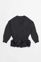 【プランク プロジェクト/PRANK PROJECT】のテープリボンキャミレイヤードニット 人気、トレンドファッション・服の通販 founy(ファニー) ファッション Fashion レディースファッション Fashion for Women トップス・カットソー Cut & Sew Tops ニット Knit Tops & Sweaters キャミソール&ノースリーブ Camisoles & Sleeveless Tops カジュアルプルオーバー・ニットトップス Pullovers & Knit Tops / Casual Pullovers 2026年 2026 インナー Innerwear キャミ Camisole, Cami Top キャミソール Camisole, Spaghetti Strap Top シルク Silk, 100% Silk スウェット / スエット Sweatshirt, Sweatwear タフタ Taffeta, Structured Fabric デニム Denim, Jeans Material ミドル Middle Length, Mid Height リボン Ribbon, Bow ルーズ Loose, Oversized 夏 Summer 春 Spring S/S・春夏 SS, Spring/Summer, Warm Season |ID:prp329100004802792