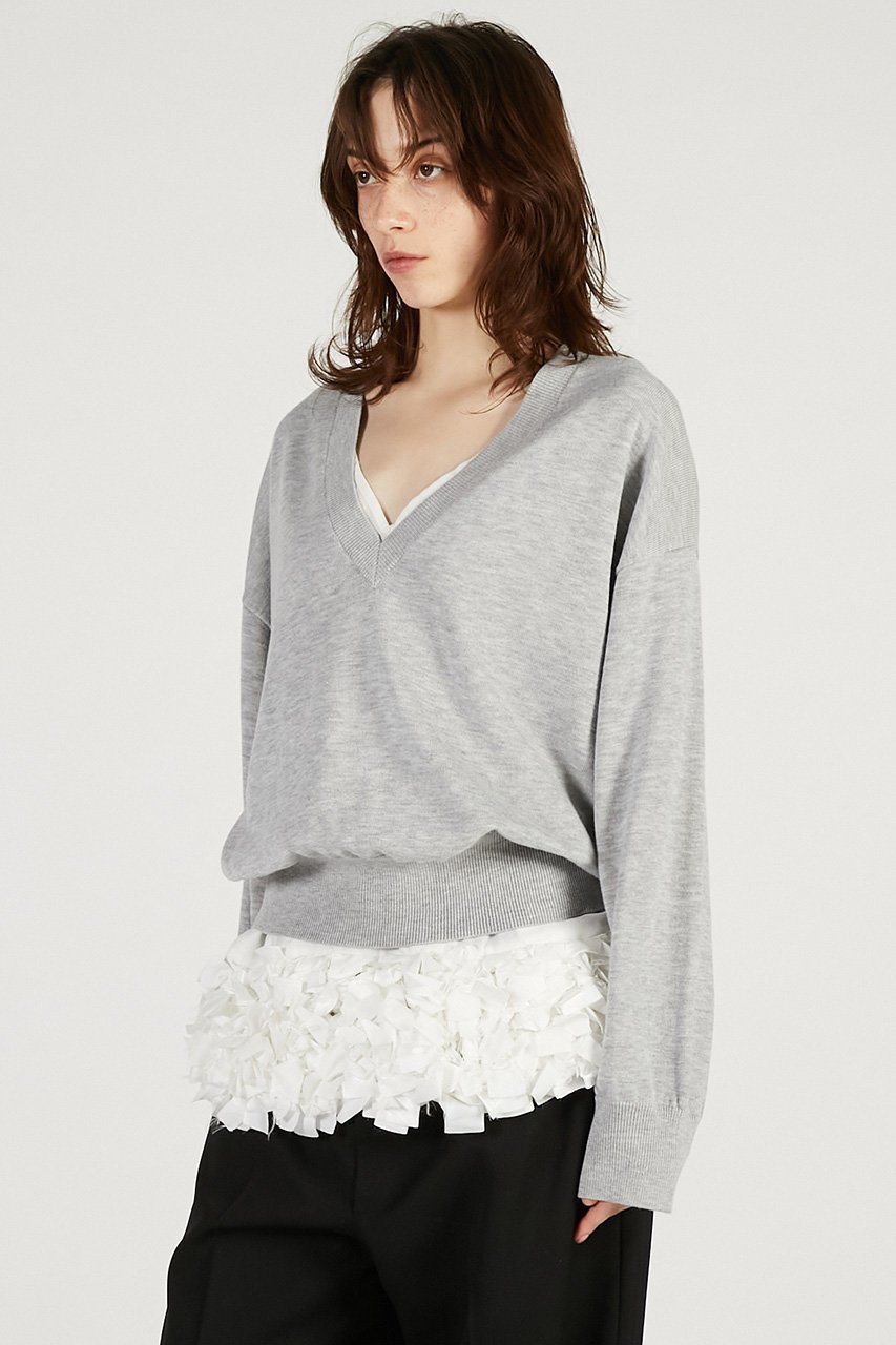 【プランク プロジェクト/PRANK PROJECT】のテープリボンキャミレイヤードニット 人気、トレンドファッション・服の通販 founy(ファニー) ファッション Fashion レディースファッション Fashion for Women トップス・カットソー Cut & Sew Tops ニット Knit Tops & Sweaters キャミソール&ノースリーブ Camisoles & Sleeveless Tops カジュアルプルオーバー・ニットトップス Pullovers & Knit Tops / Casual Pullovers 2026年 2026 インナー Innerwear キャミ Camisole, Cami Top キャミソール Camisole, Spaghetti Strap Top シルク Silk, 100% Silk スウェット / スエット Sweatshirt, Sweatwear タフタ Taffeta, Structured Fabric デニム Denim, Jeans Material ミドル Middle Length, Mid Height リボン Ribbon, Bow ルーズ Loose, Oversized 夏 Summer 春 Spring S/S・春夏 SS, Spring/Summer, Warm Season other-4|ID: prp329100004802792 ipo3291000000034845773