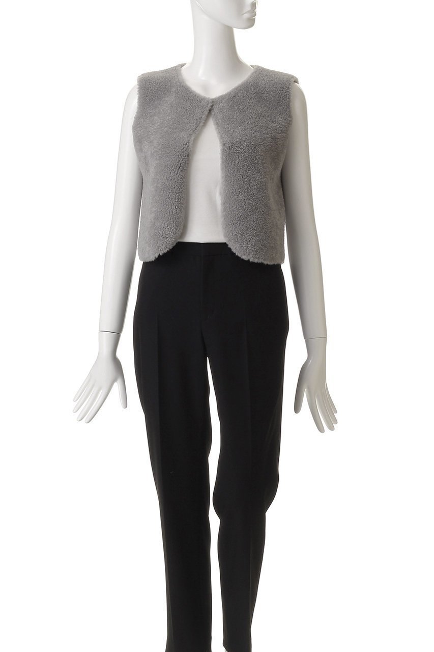 【リナージオ/LIGNAGGIO】のラムボアフェイク 1枚仕立ノーカラーショートジレ 人気、トレンドファッション・服の通販 founy(ファニー) ファッション Fashion レディースファッション Fashion for Women アウター Coat / Outerwear Collection レディースジャケット・軽アウター Jackets インナー Innerwear ショート Short, Short Length ジャケット Jacket, Outerwear バランス Balance, Style Balance フェイク Faux, Fake ベスト Vest, Waistcoat リュクス Luxury, Elegant, High-End, Chic エレガント 上品 Elegant 新作・新入荷 New Arrivals / New In other-2|ID: prp329100004802795 ipo3291000000034845960