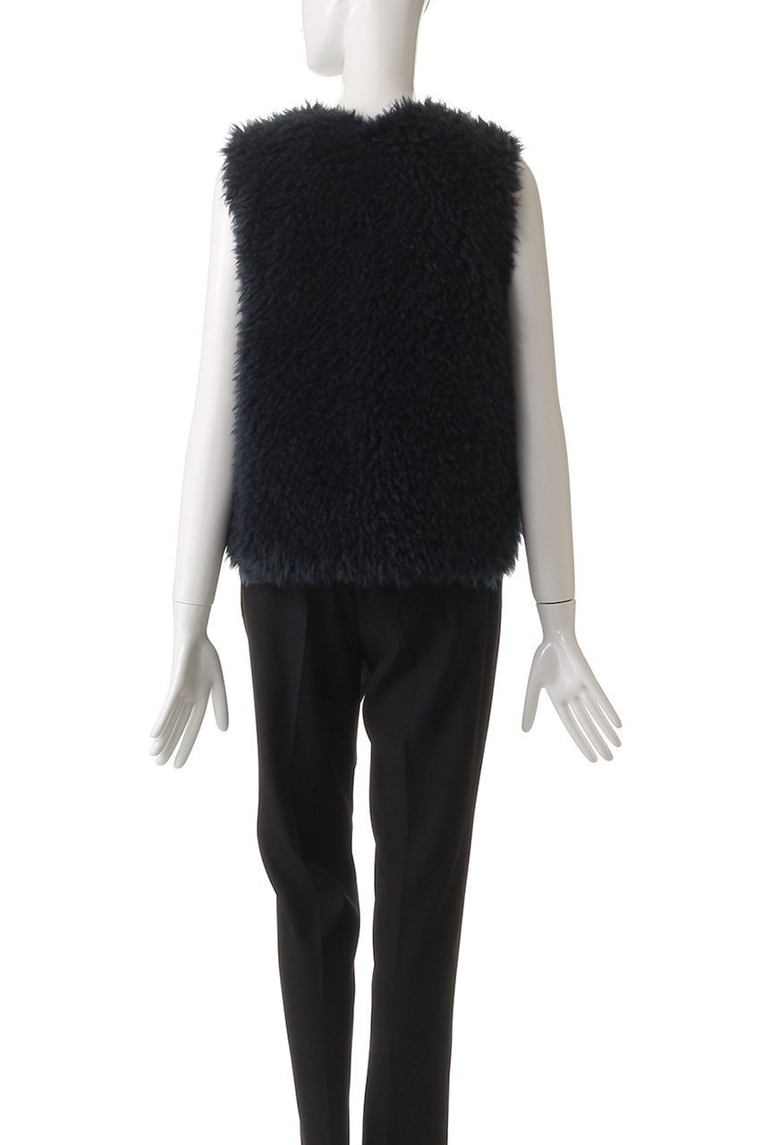 【リナージオ/LIGNAGGIO】のECOPEL ラム風ロングヘアーフェイク ジレ 人気、トレンドファッション・服の通販 founy(ファニー) ファッション Fashion レディースファッション Fashion for Women アウター Coat / Outerwear Collection レディースジャケット・軽アウター Jackets コンパクト Compact, Small Size ジャケット Jacket, Outerwear ノースリーブ Sleeveless, No-Sleeve ベスト Vest, Waistcoat ベーシック Basic, Essential ボトム Bottoms, Lower Wear ラグジュアリー Luxury, Elegant 新作・新入荷 New Arrivals / New In other-4|ID: prp329100004802796 ipo3291000000034845970
