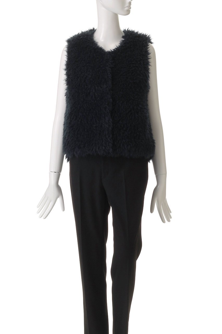 【リナージオ/LIGNAGGIO】のECOPEL ラム風ロングヘアーフェイク ジレ 人気、トレンドファッション・服の通販 founy(ファニー) ファッション Fashion レディースファッション Fashion for Women アウター Coat / Outerwear Collection レディースジャケット・軽アウター Jackets コンパクト Compact, Small Size ジャケット Jacket, Outerwear ノースリーブ Sleeveless, No-Sleeve ベスト Vest, Waistcoat ベーシック Basic, Essential ボトム Bottoms, Lower Wear ラグジュアリー Luxury, Elegant other-2|ID: prp329100004802796 ipo3291000000036138385
