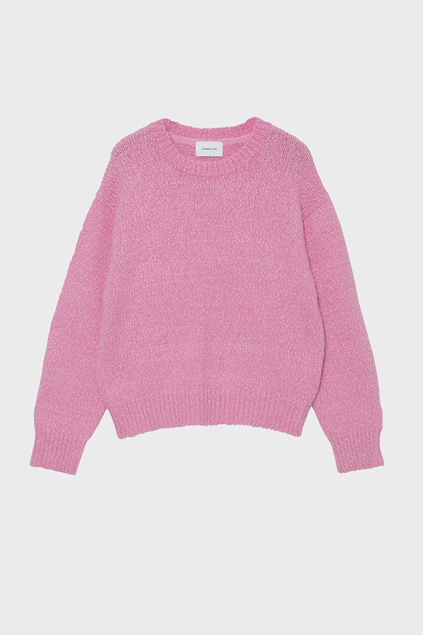 【スタニングルアー/STUNNING LURE】のスラブリリーフェザープルオーバー インテリア・キッズ・メンズ・レディースファッション・服の通販 founy(ファニー) ファッション Fashion レディースファッション Fashion for Women トップス・カットソー Cut & Sew Tops ニット Knit Tops & Sweaters カジュアルプルオーバー・ニットトップス Pullovers & Knit Tops / Casual Pullovers スウェット / スエット Sweatshirt, Sweatwear バランス Balance, Style Balance フェザーヤーン Feather Yarn, Fluffy Yarn ボトム Bottoms, Lower Wear 新作・新入荷 New Arrivals / New In ピンク|ID: prp329100004803934 ipo3291000000034853744